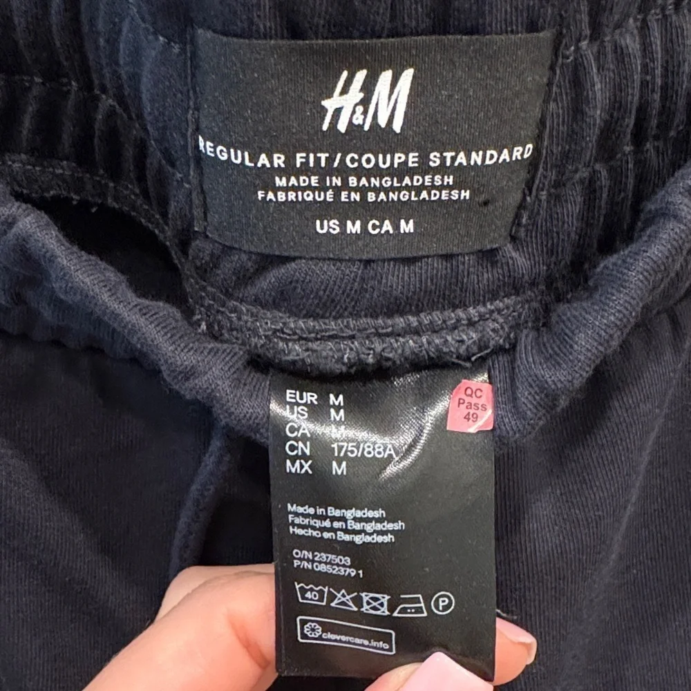 H&M Black Sweatpants